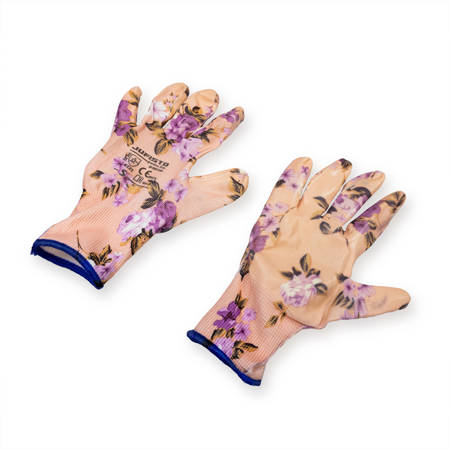 (Paar) Arbeitshandschuhe Frauen Damen Arbeits Garten Handschuhe - Größe M (8)