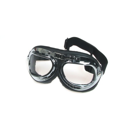 Motorradbrille 104 Klarglas Fliegerbrille für z.B. MZ ES TS BK RT ETZ Simson NSU