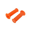 (Paar) Griffgummis Lenkergummi für Simson S50 S51 S53 S70 SR50 - neon orange